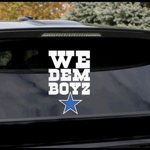 Dallas ✭ Cowboys car  Decal